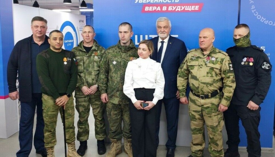 Глава Коми Владимир Уйба с участниками войны в Украине. Фото со страницы Уйбы во «Вконтакте».