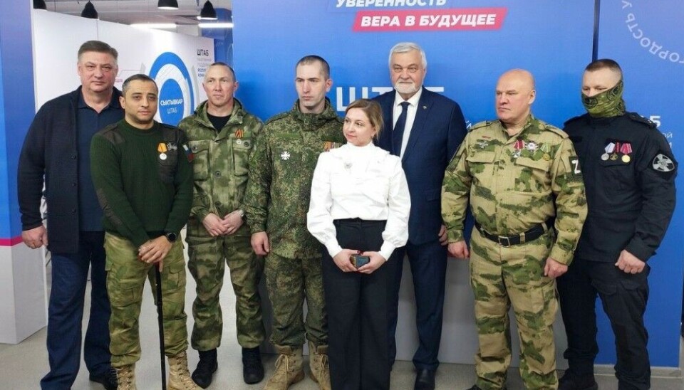 Глава Коми Владимир Уйба с участниками войны в Украине. Фото со страницы Уйбы во «Вконтакте».