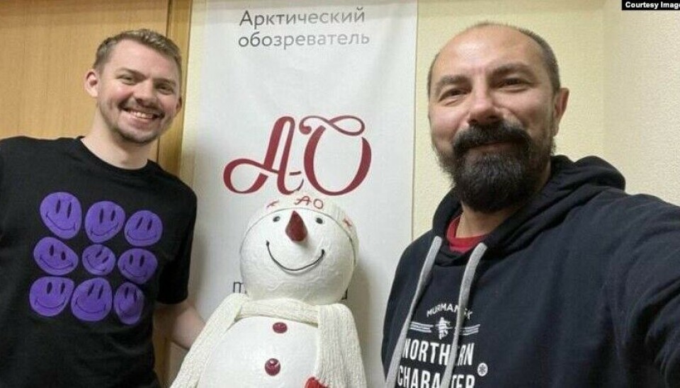'Арктический обозреватель': Дмитрий Артеменко и Вячеслав Городецкий. Фото Север Реалии