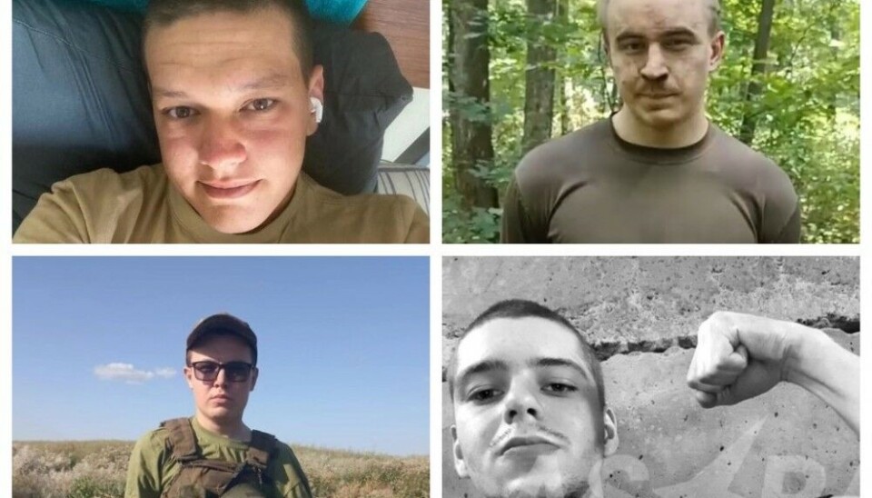 На фото (слева направо, сверху вниз): Никита Добрынин, убит в Курской области 7 августа (фото: 'Жесть Печора'); Максим Хямяляйнен, взят в плен (фото: скриншот видео из телеграм-канала 'Важные истории'); Николай Мелехов, разыскивается родными (фото: 'Жесть Коми'); Александр Солодов, взят в плен (фото: Astra).