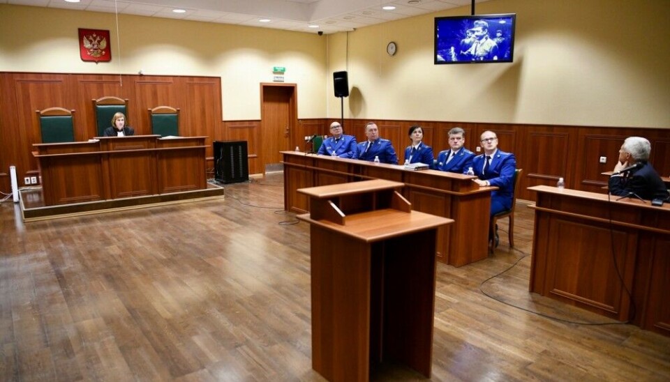 На первое заседание по иску о геноциде пришли сразу пять сотрудников прокуратуры, включая прокурора Карелии Дмитрия Харченкова. Фото: ИА «Республика» / Оксана Кудряшова