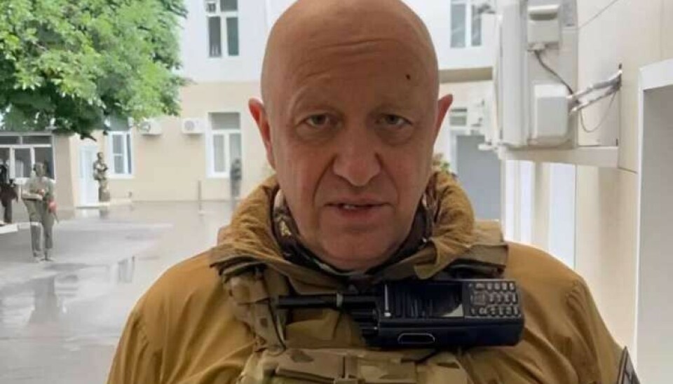 Евгений Пригожин в штабе Южного военного округа. Скриншот видео пресс-службы Пригожина