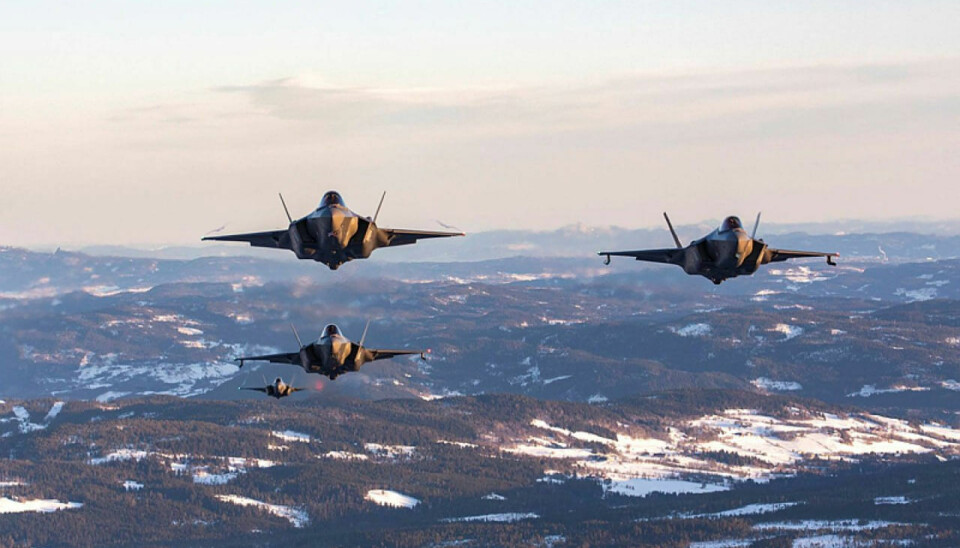 Истребители F-35. Фото: Forsvaret.no
