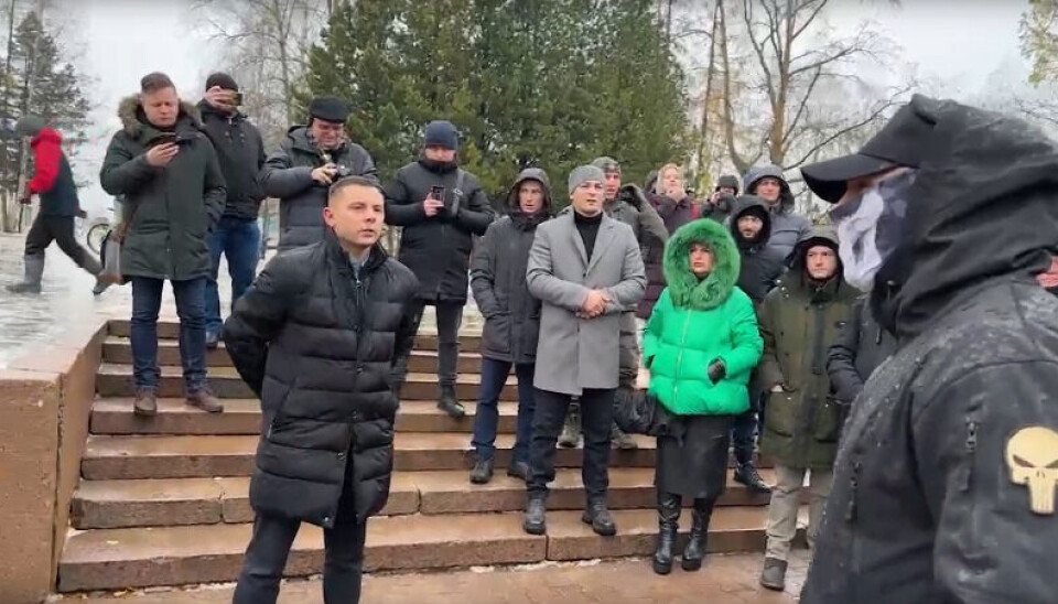 Скриншот видео в паблике КПРФ Коми