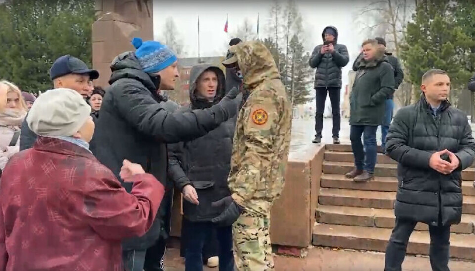 Скриншот видео в паблике КПРФ Коми