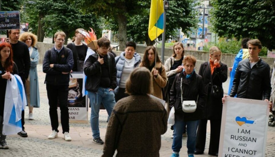 Фото: «Антивоенный комитет» в Швеции