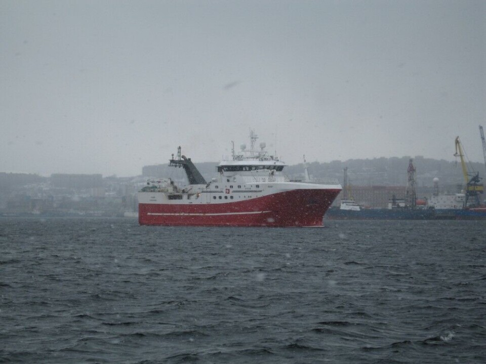 The “Remøy” in the Kola Bay. Photo: Bloger51.ru