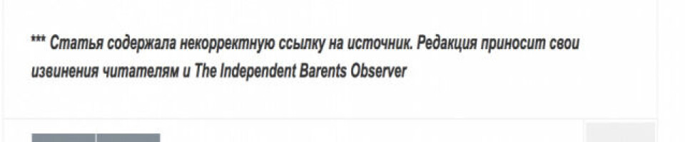 dent Barents Observer.”