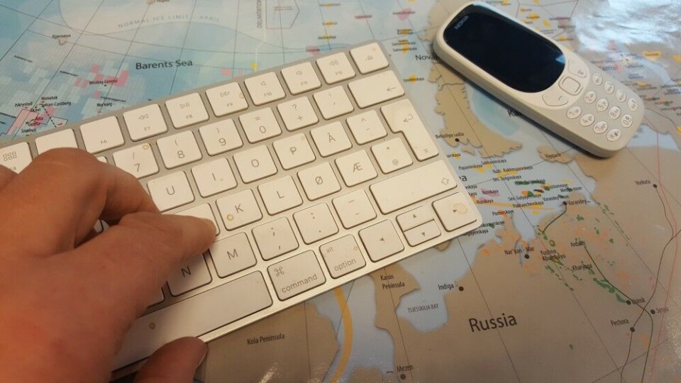 FSB can by law tap all mobile phone and internet communication within Russia. Photo: Thomas Nilsen