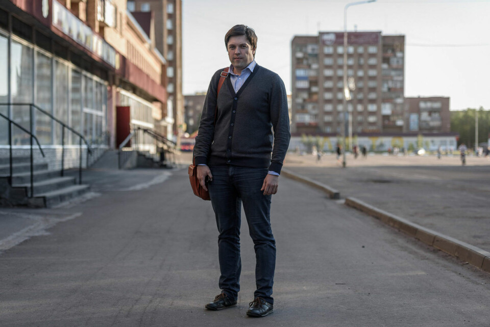 Ivan Kostornov is representative of the company. Photo: Kirill Shuchalin, 7x7-journal
