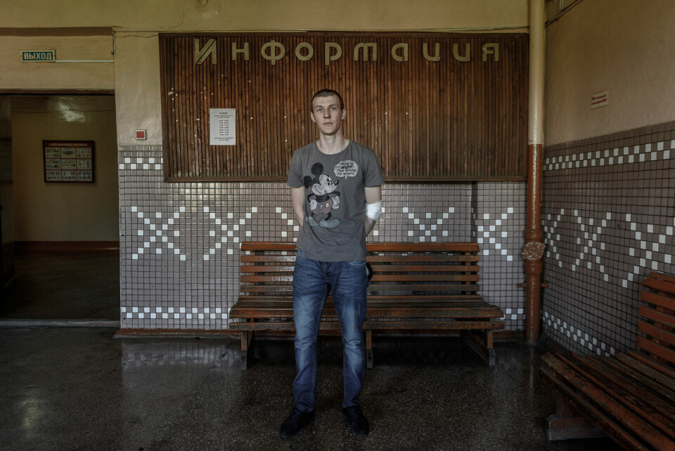 Denis works as a shaftman. Photo: Kirill Shuchalin, 7x7-journal
