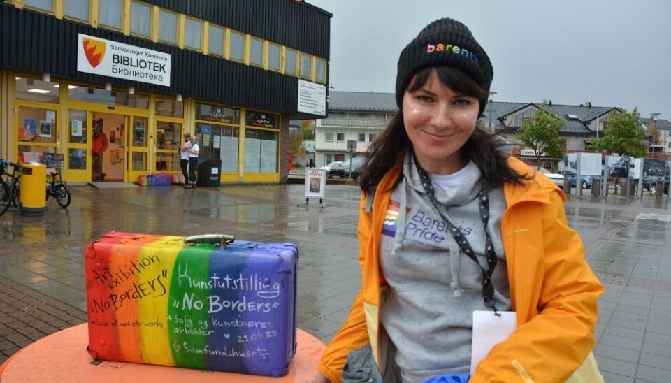 Валентина Лихошва принимала участие во всех Баренц-прайдах с момента его запуска в 2017 году. Фото: Атле Столесен