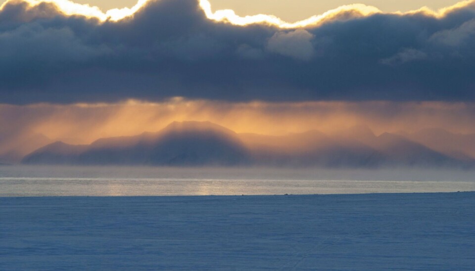 Exceptional temperature increase in Arctic hotspot