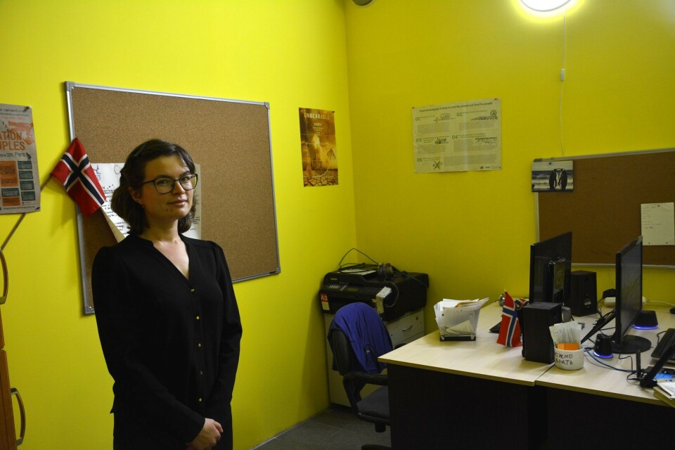 Anastasia Kochneva is leader of environmental organization Aetas. Photo: Atle Staalesen