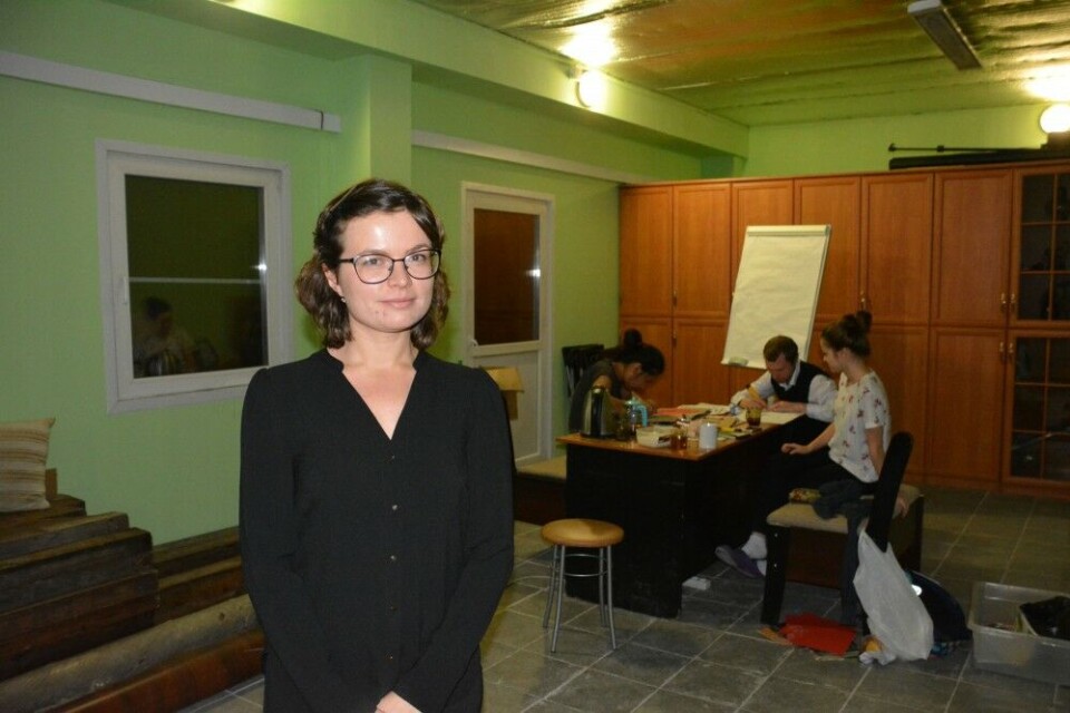 Anastasia Kochneva and colleagues were kicked out of their former offices and recently moved to new premises. Photo: Atle Staalesen