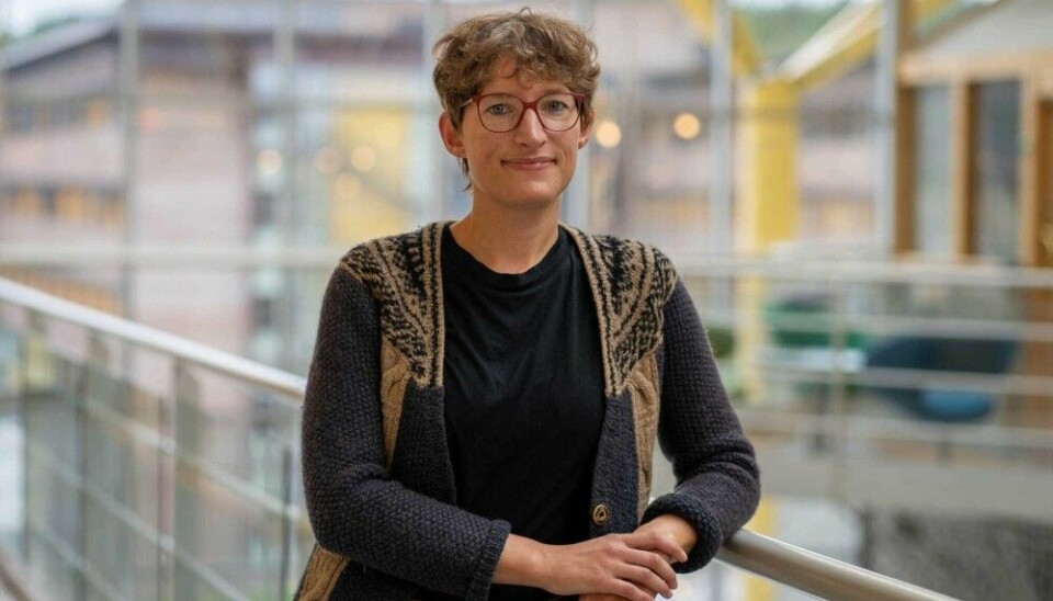 Associate Professor Laurène Pecuchet, Norwegian College of Fisheries Science at UiT The Arctic University of Norway. Photo: Jakob Bjørvik Henriksen / UiT The Arctic University of Norway.