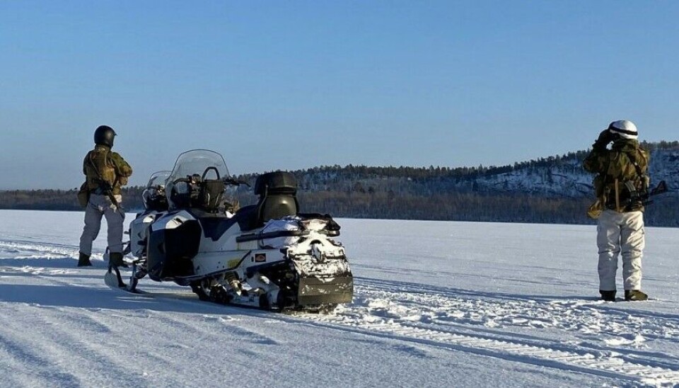 Norway’s border with Russia is 198 km of which about 2/3 is in rivers. This is also NATO’s northernmost land-border. The military frontiers guards, however, are unwilling to talk about what they observe of activities on the Russian side.