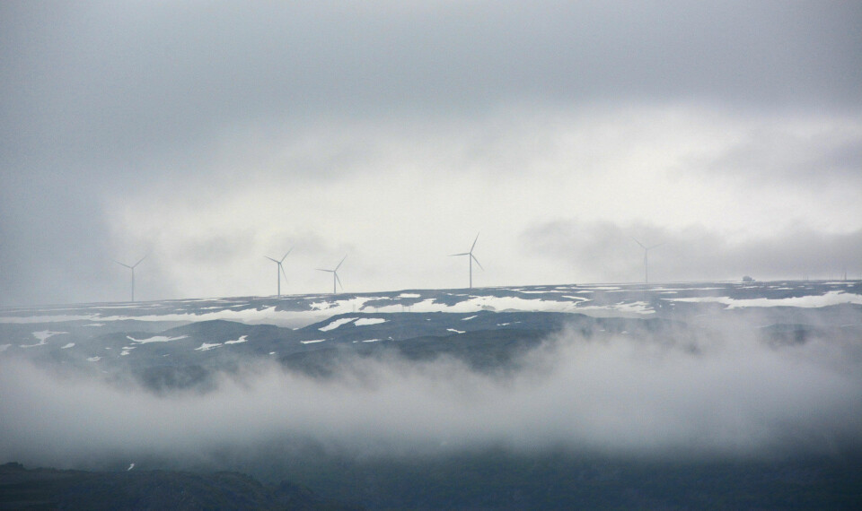 The Raggovidda wind farm. Photo: Atle Staalesen