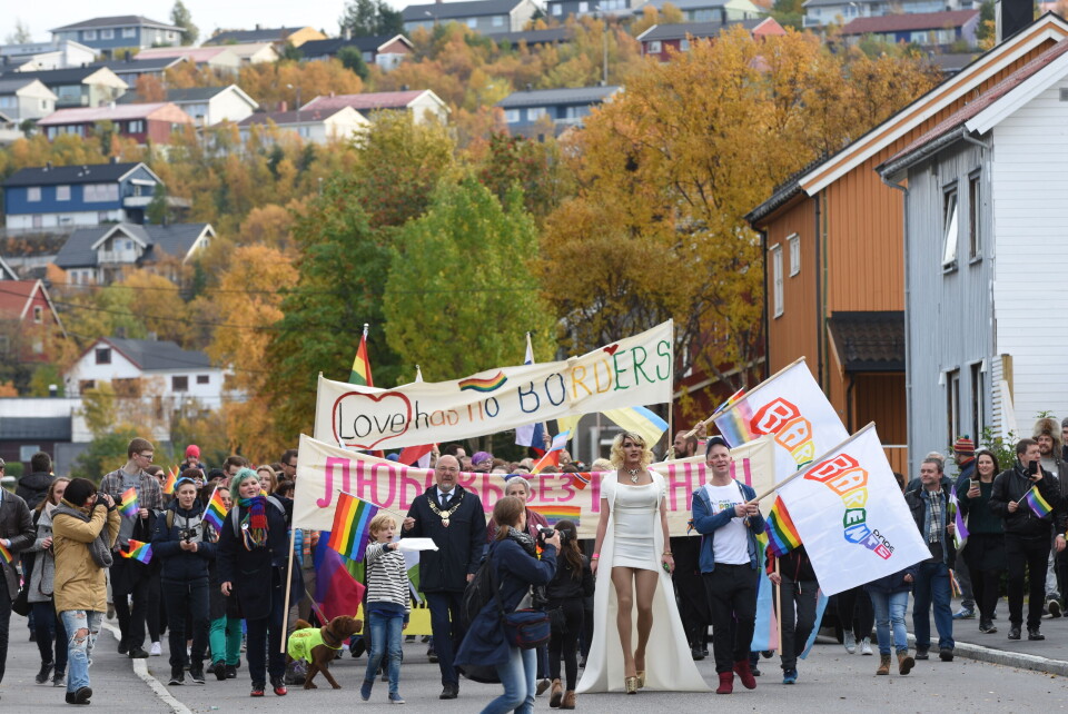 Barents Pride in Kirkenes. Photo: Thomas Nilsen
