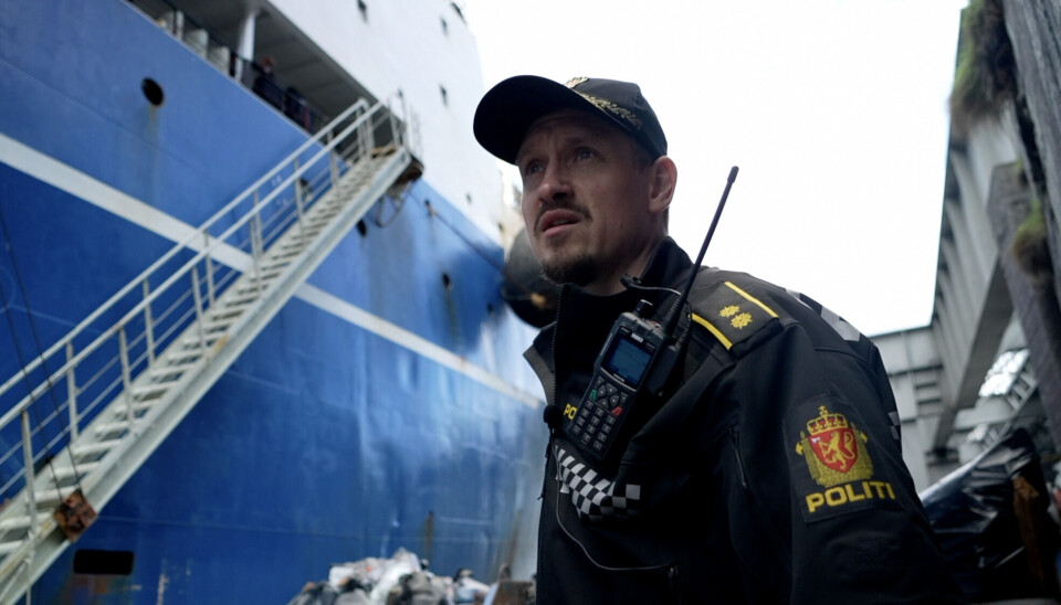 Kirkenes police on their way to conduct a check of a Russian fishing vessel. Photo by: Elizaveta Vereykina