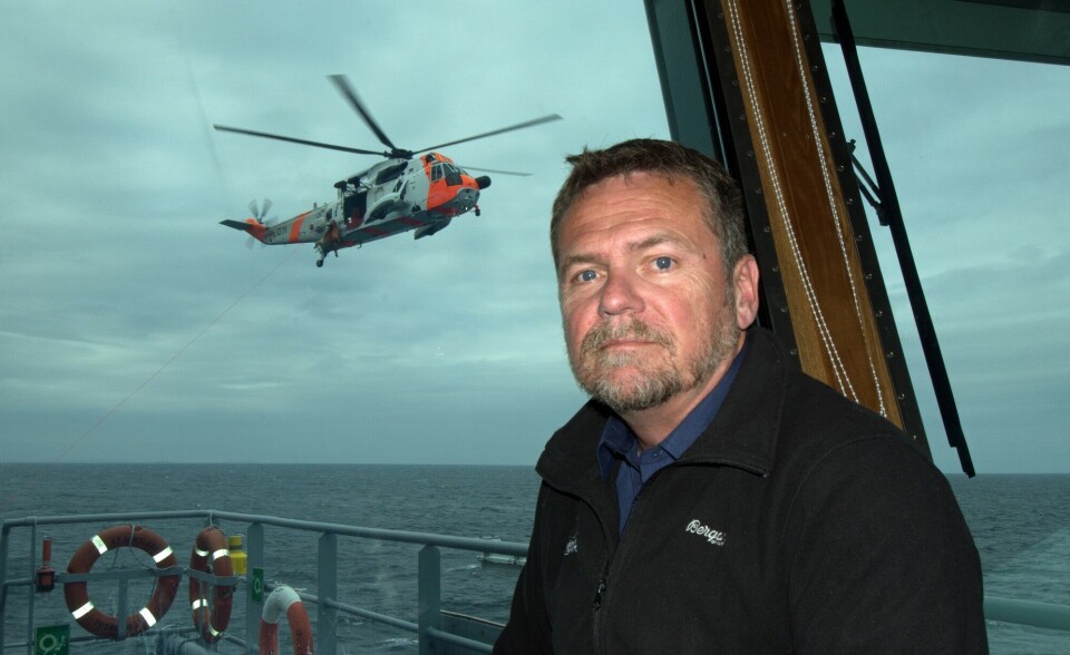 Bent-Ove Jamtli is Director of the Joint Rescue Coordination Centre of Northern Norway (JRCC). Photo: Thomas Nilsen