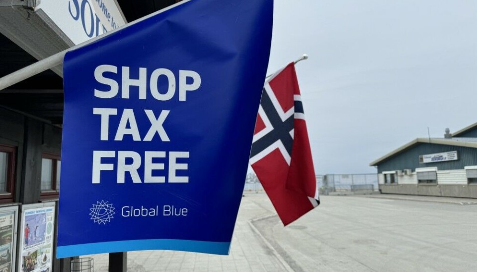 At the end of their shopping, Russian customers head to this tax-free shop located at the Kirkenes harbor. Photo: Elizaveta Vereykina