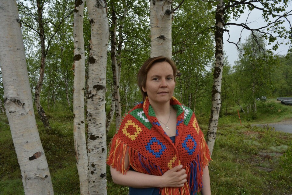 Nancy Porsanger Anti is local politician and reindeer owner. Photo: Atle Staalesen