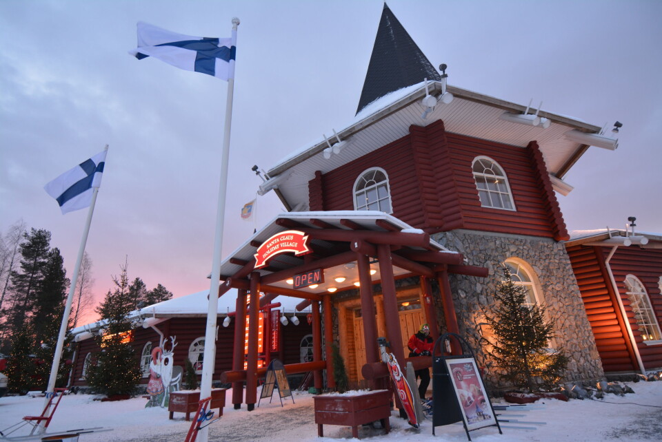 Santa Claus village north of Rovaniemi. Photo: Thomas Nilsen