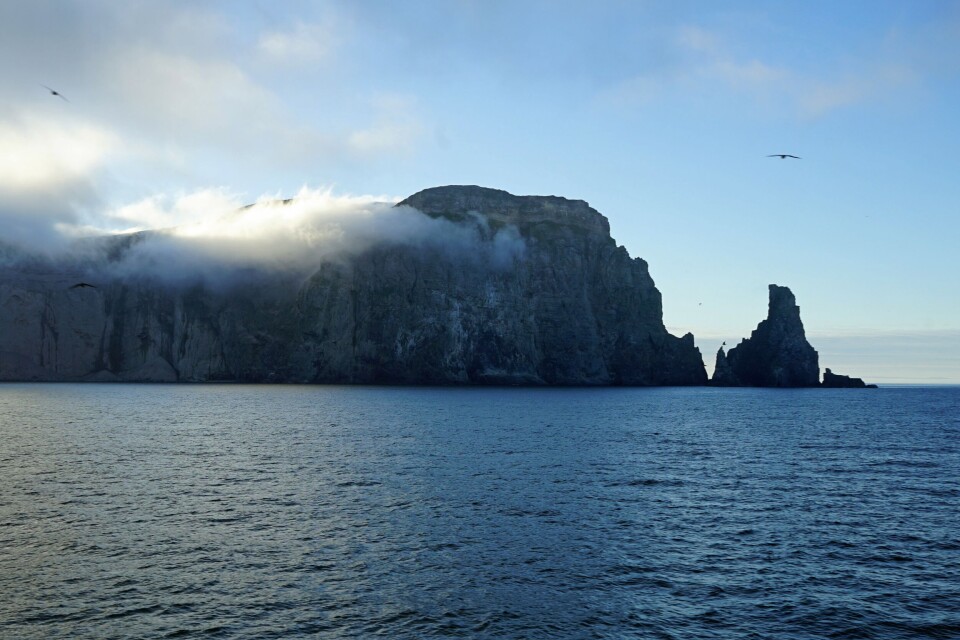 Bjørnøya (Bear Island) is halfway between mainland Norway and Svalbard. It was south of this island, the Soviet submarine “Komsomolets” (K-278) sank after a fire on April 7th 1989. The submarine is still on the sea-floor with one reactor and two nuclear warheads. Photo: Thomas Nilsen