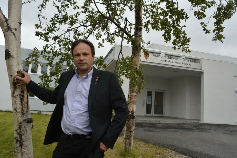 Frank Ingilæ is Mayor of Tana. Photo: Atle Staalesen