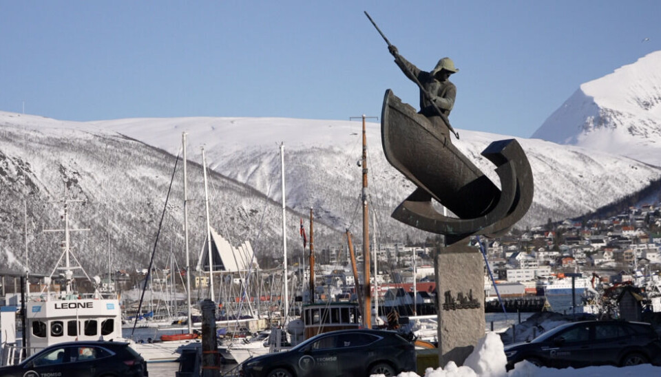 Monument of an arctic hunter, Tromsø. Photo by: Elizaveta Vereykina
