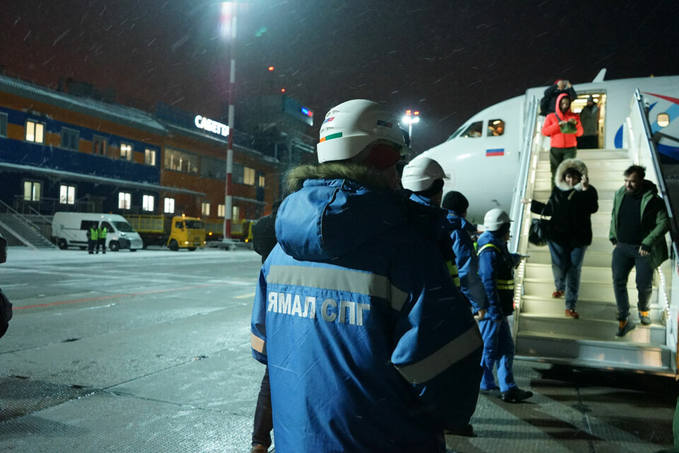 Welcome to Sabetta. Photo: Atle Staalesen