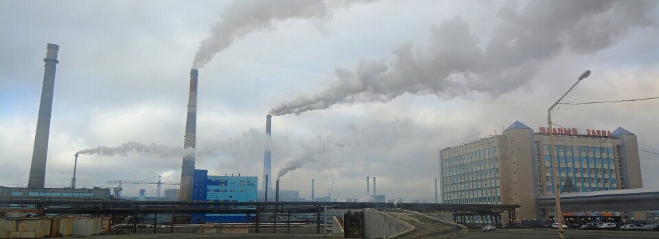 Nadezhda Metallurgical Plant in Norilsk. Photo: Thomas Nilsen