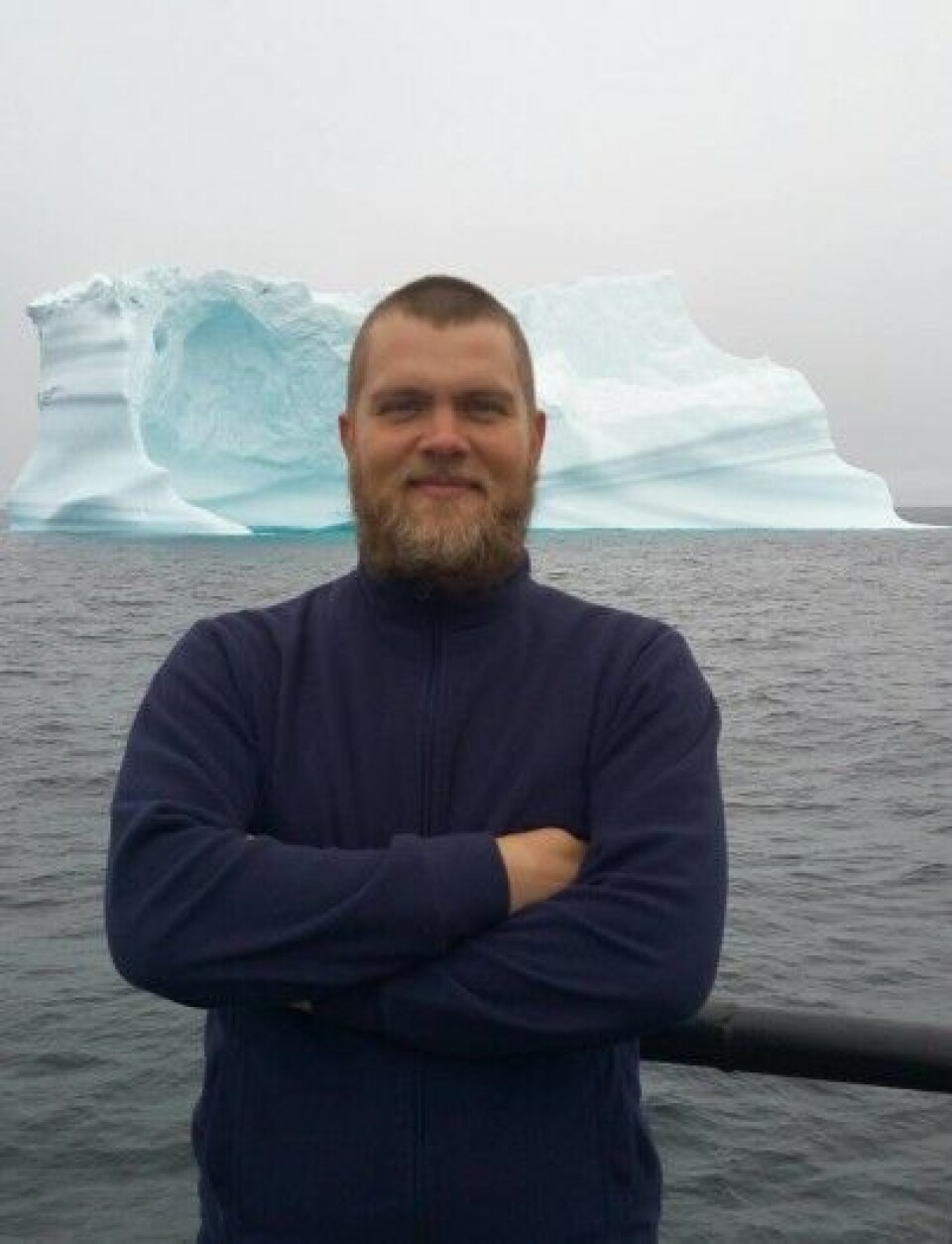 SAILED TO GREENLAND: Dmitry participated in experimental snow crab fishery off the coast of Greenland before the boat turned south.