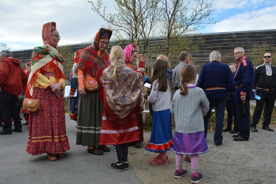Museum opening in Neiden. Photo: Atle Staalesen