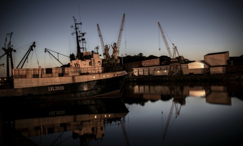 BOSS IS OUT: Baltjura-Serviss is headquartered here in Liepaja, Latvia.