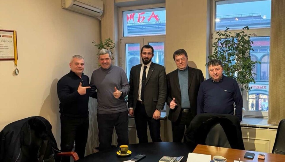 Goncharov together with Aslambek Asaev (left) in Murmansk in March 2024. Photo: Asaev on Instagram (Murmansk95)