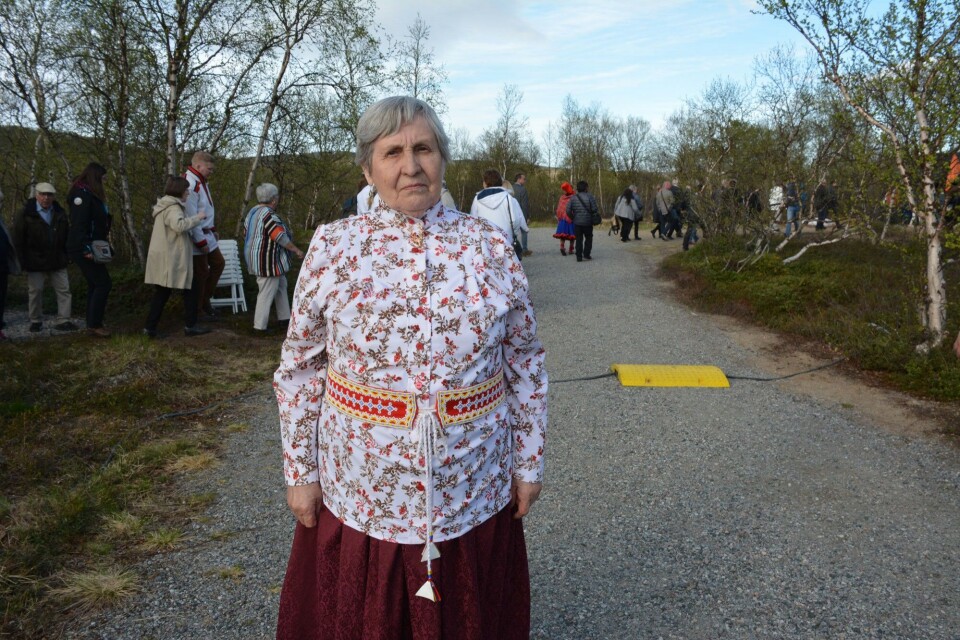 Zoya Nosova is Skolt Sami from Russia. Photo: Atle Staalesen
