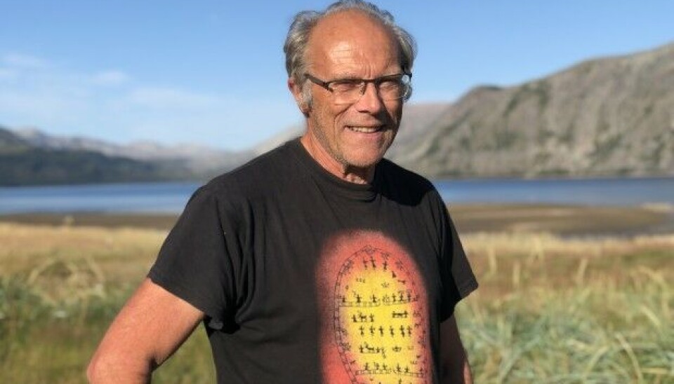 Øystein Hauge, a local resident of Austertana and environmentalist, says that interest in dredging the passage still persists. Photo: Hannah Thulé