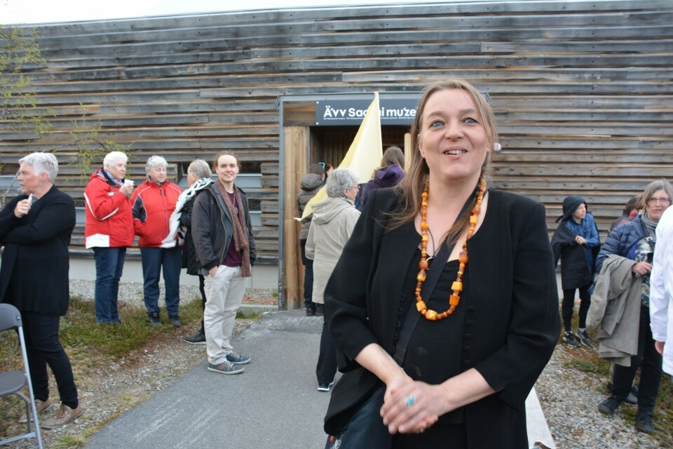 Honna Havas is Director of the Äʹvv Skolt Sami Museum. Photo: Atle Staalesen