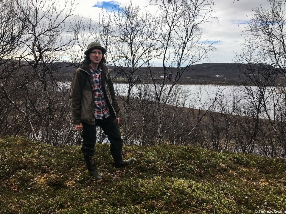 Aslat Holmberg is local fisherman and politician in northern Finland. Photo: Thomas Swann