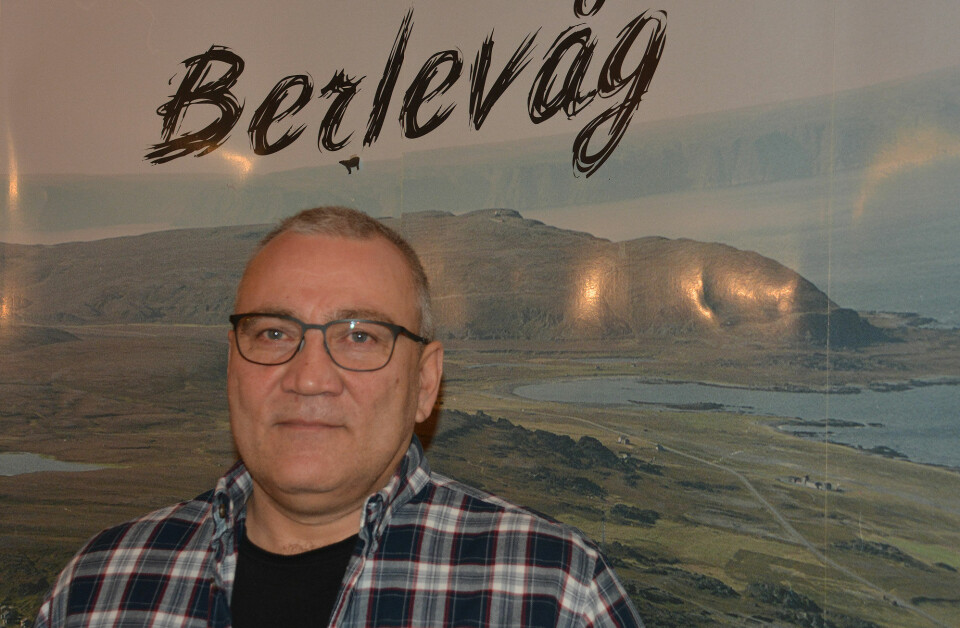 Kjell Richardsen is working on the development of a zero-emissions industrial park in Berlevåg. Photo: Atle Staalesen