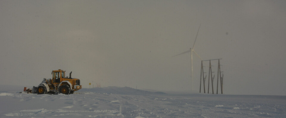The Raggovidda wind farm. Photo: Atle Staalesen