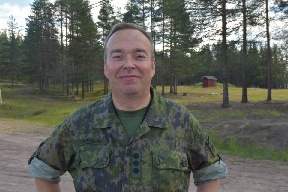 Colonel Jukka Kotilehto. Photo: Thomas Nilsen