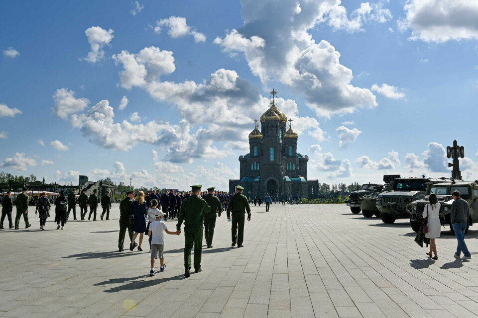Недавно построенный Главный храм Вооруженных Сил РФ. Фото: Patriarchia.ru