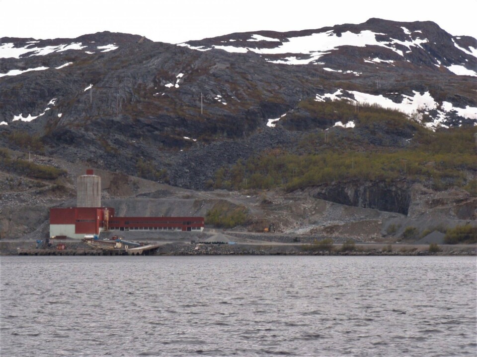 Roundness of mineral particles in subsea tailings from copper mining