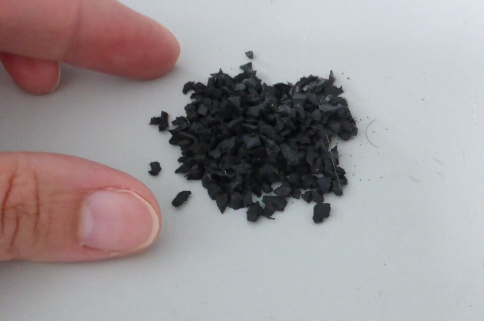 A toxic cocktail in the ocean – chemicals from car tyre granules