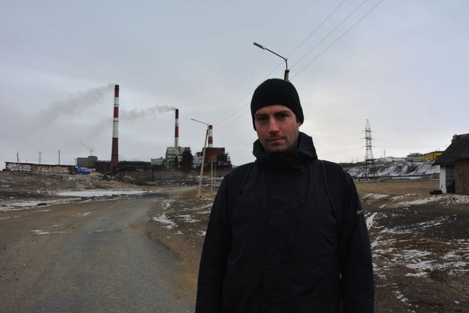 Andrey works at the nickel plant. Photo: Atle Staalesen