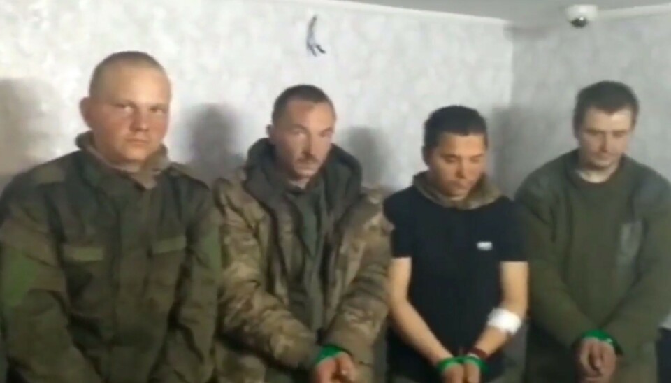 Prisoners of war from Murmansk. Screenshot of video by Telegram channel Ne Zhdi Menya iz Ukraini (Do not wait me back from Ukraine)