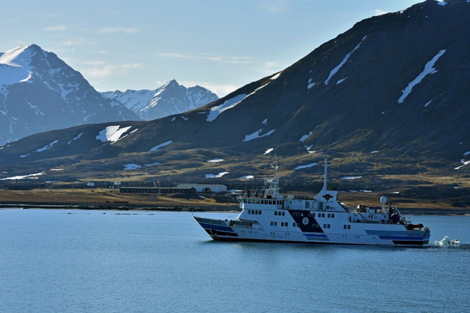 The Polish research station in Hornsund. Photo: Thomas Nilsen
